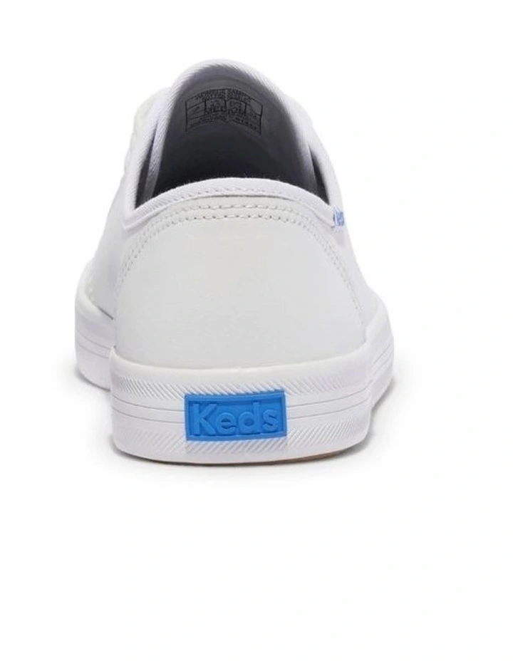 Kickstart Leather Sneaker in White image 5