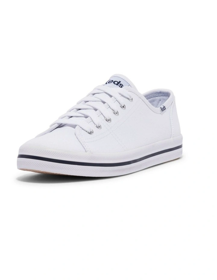 Kickstart Canvas Sneaker in White image 3