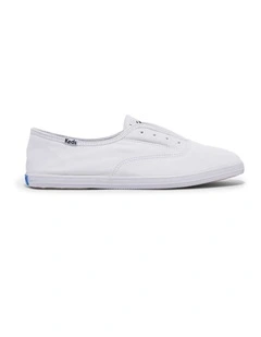 Chillax Canvas Twill Slip-On Sneaker in White