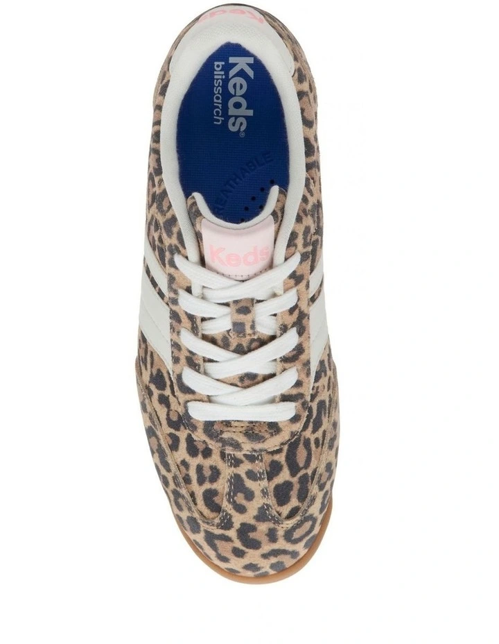 Revival Leopard Suede Sneaker in Tan/Brown image 4