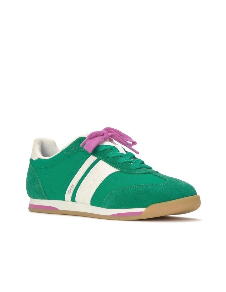 Revival Nylon Suede Sneaker in Green image 2
