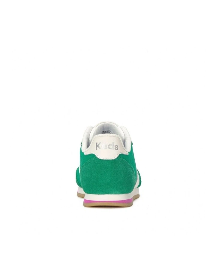 Revival Nylon Suede Sneaker in Green image 5