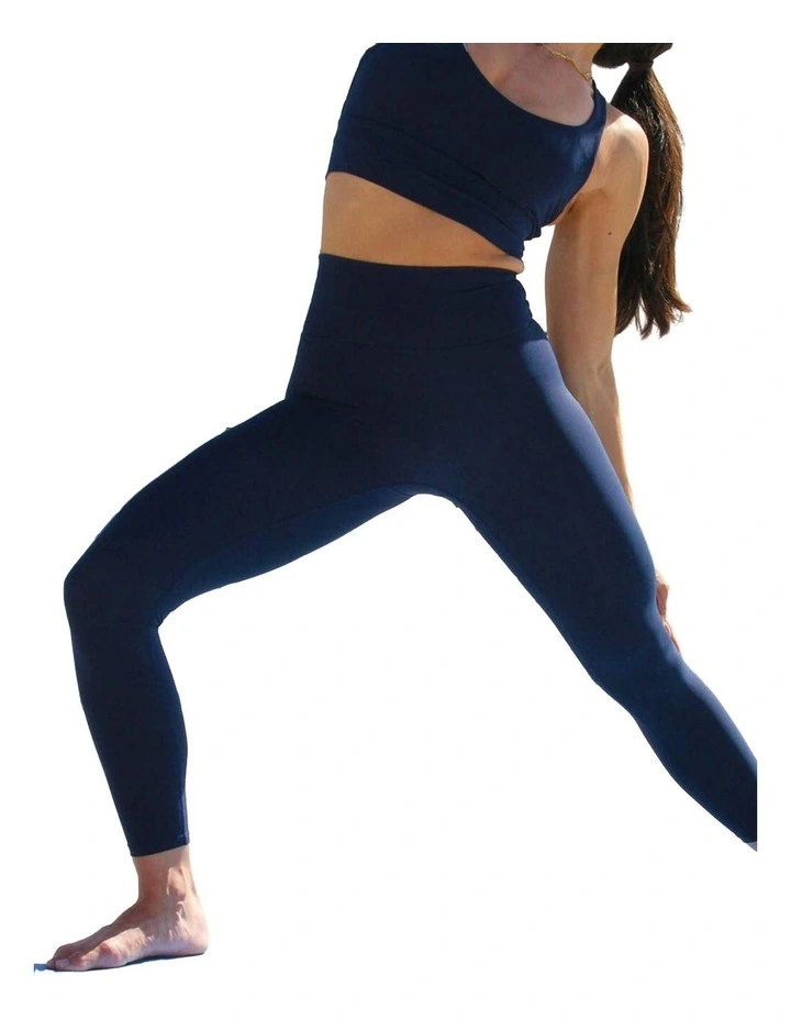 HyperLuxe Shape 7/8 Legging- Navy image 4