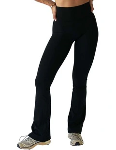 HyperLuxe Shape Flare Legging- Black