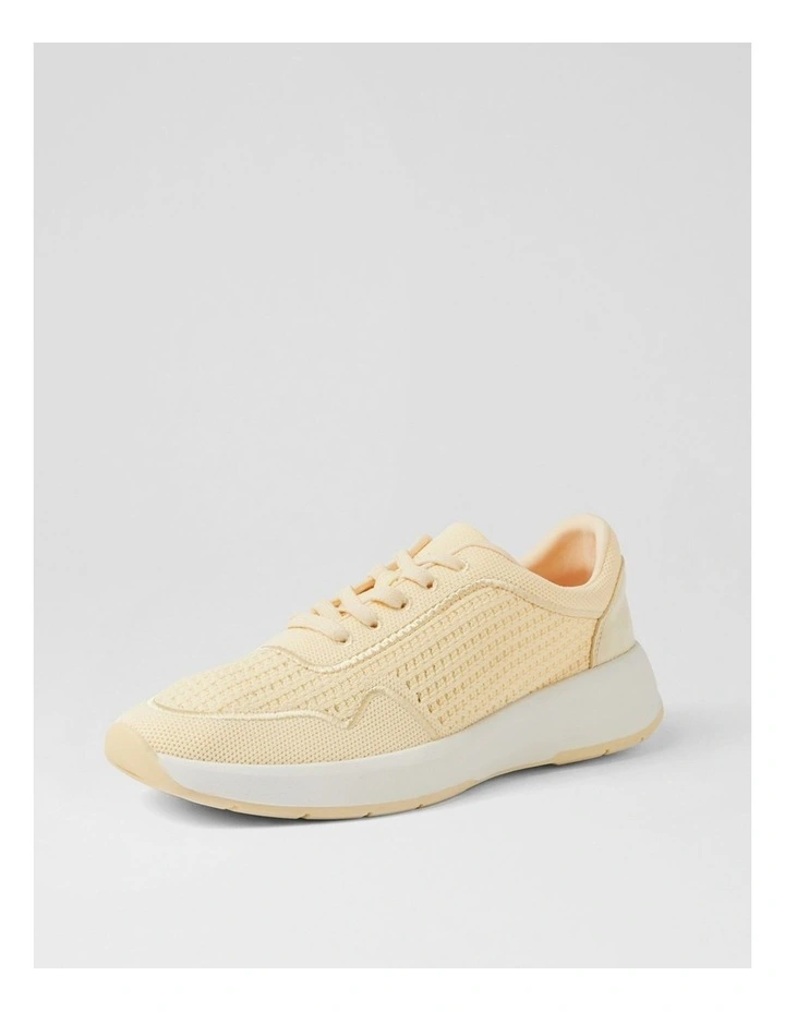 Tru Active Lemon Knit Suede Lace Up Sneakers image 2