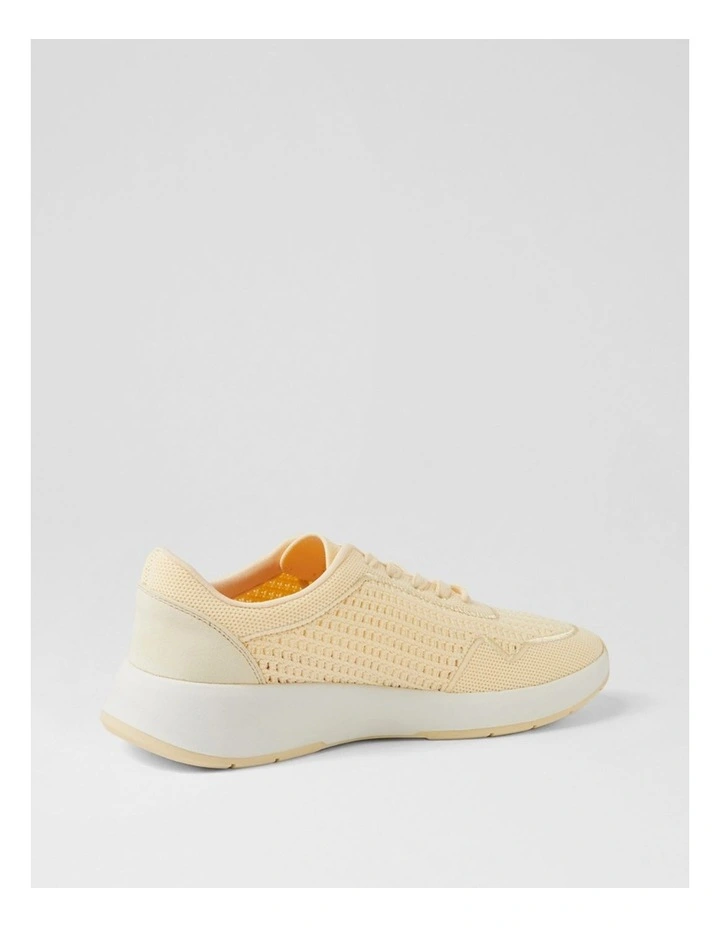 Tru Active Lemon Knit Suede Lace Up Sneakers image 3
