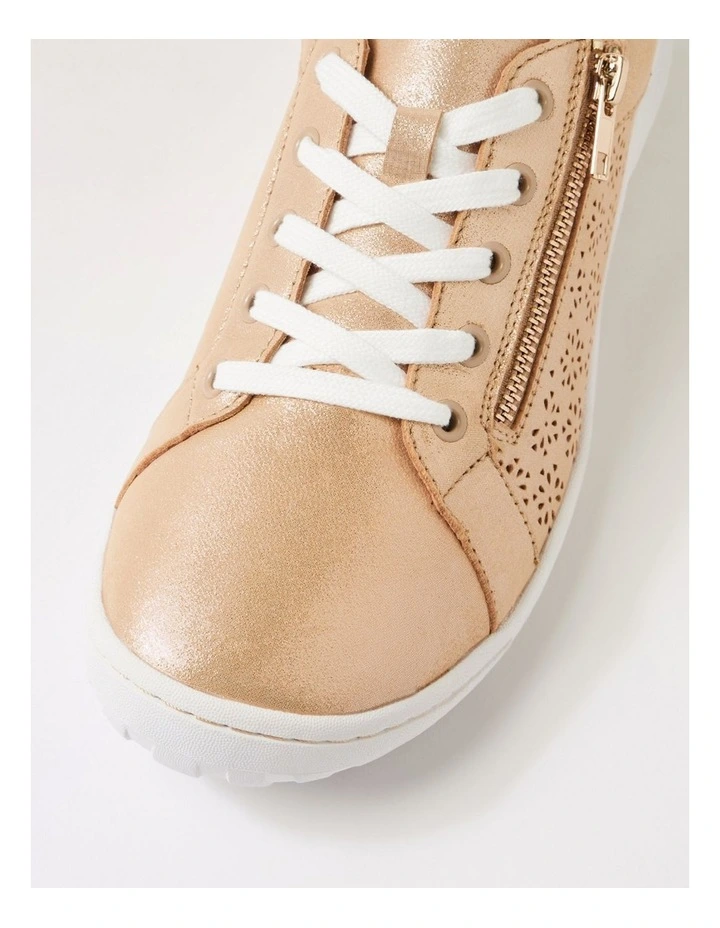 Timmi Champagne Suede Sneakers image 4