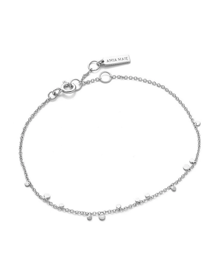 Geometry Mixed Discs Bracelet - Silver image 3