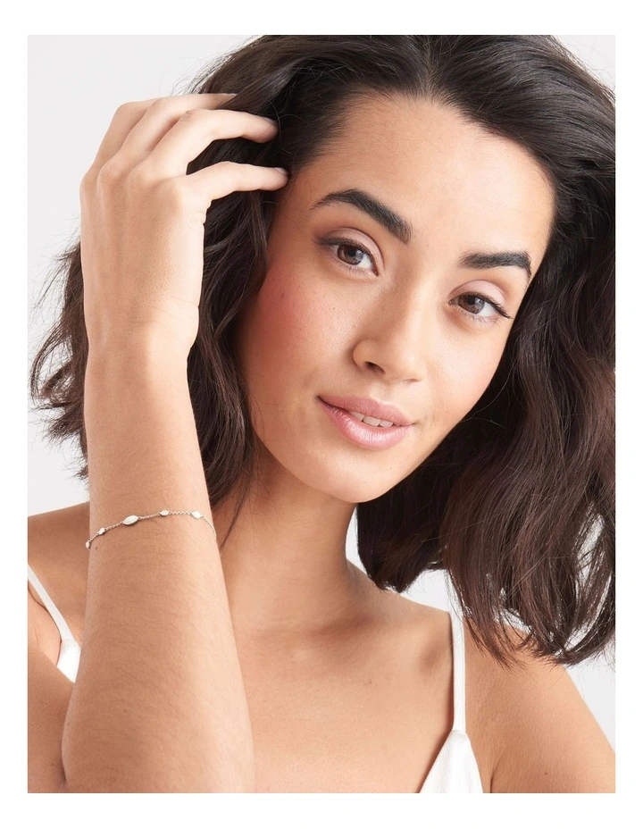 Opal Colour Bracelet - Silver image 2