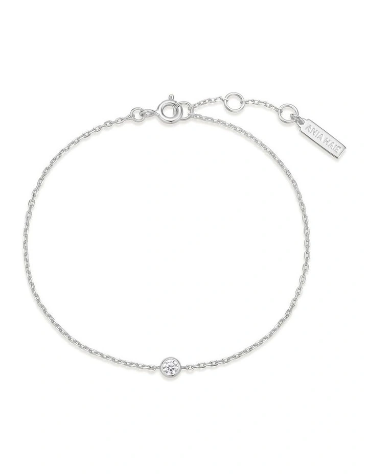Silver Sparkle Bezel Bracelet image 3
