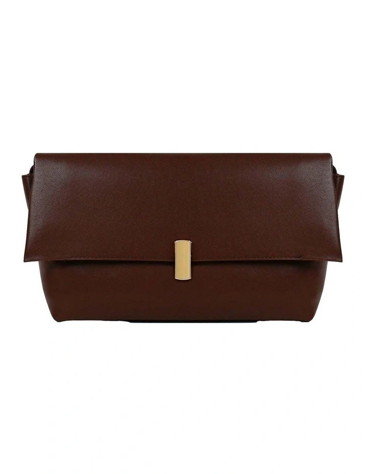 Nova Clutch Bag - Brown image 1