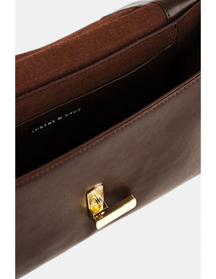 Nova Clutch Bag - Brown image 3