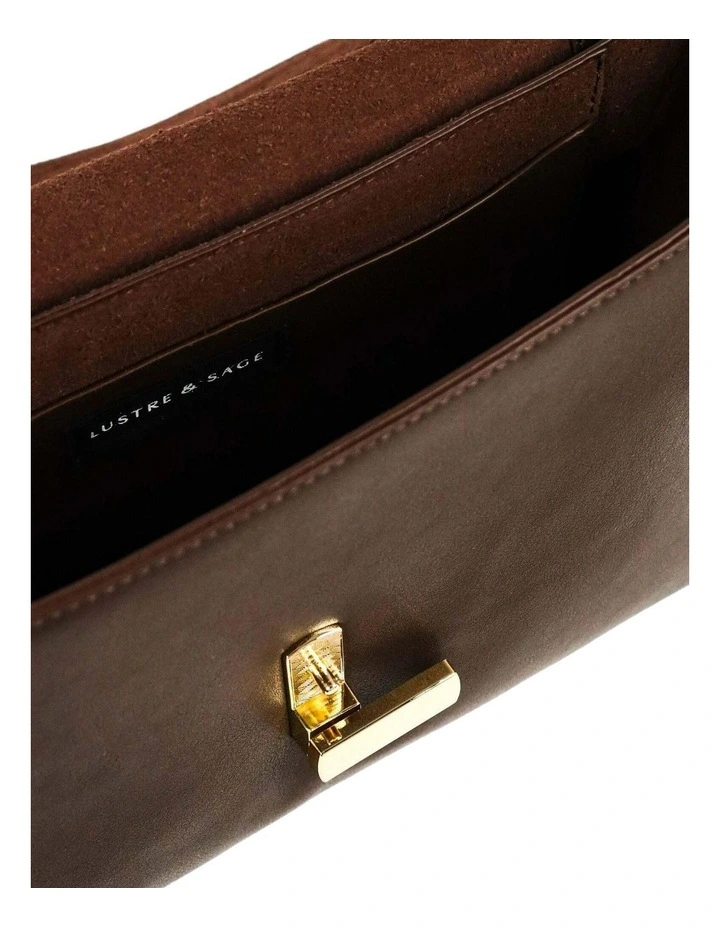 Nova Clutch Bag - Brown image 6