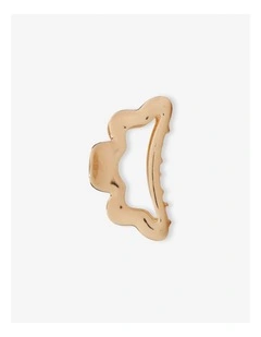 Liana Metal Hair Claw Clip - Gold