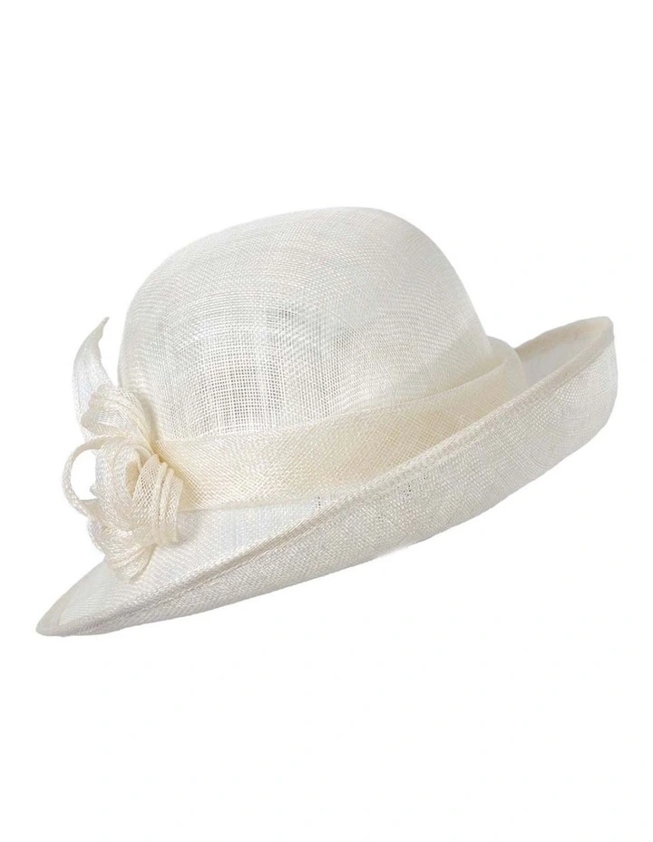 Sinamay Bucket Hat MA871C in Silver image 1