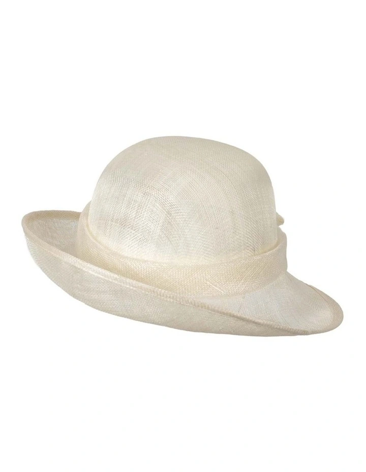 Sinamay Bucket Hat MA871C in Silver image 3