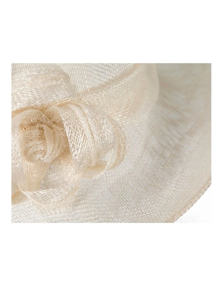 Sinamay Bucket Hat MA871C in Silver image 5