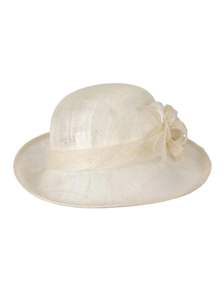 Sinamay Bucket Hat MA871C in Silver image 6