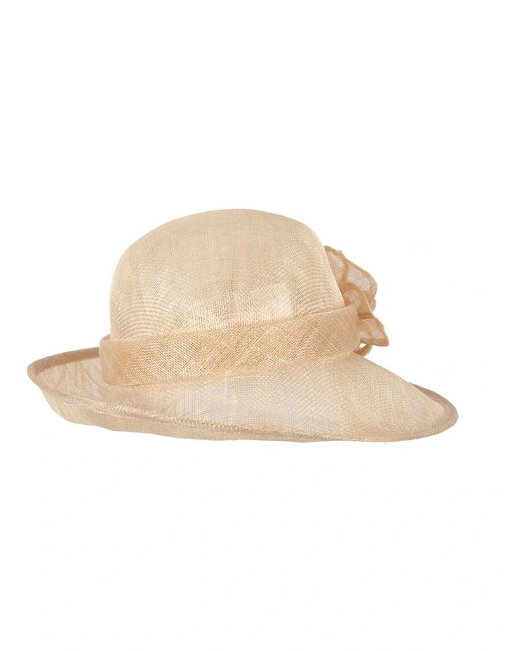 Cloche Hat MA871NU in Nude image 6