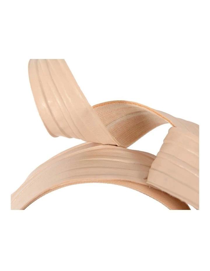 Max Alexander nude sculptured leaves fascinator MA886NU image 3