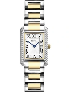 Colette 22x29mm Link Two Tone Watch