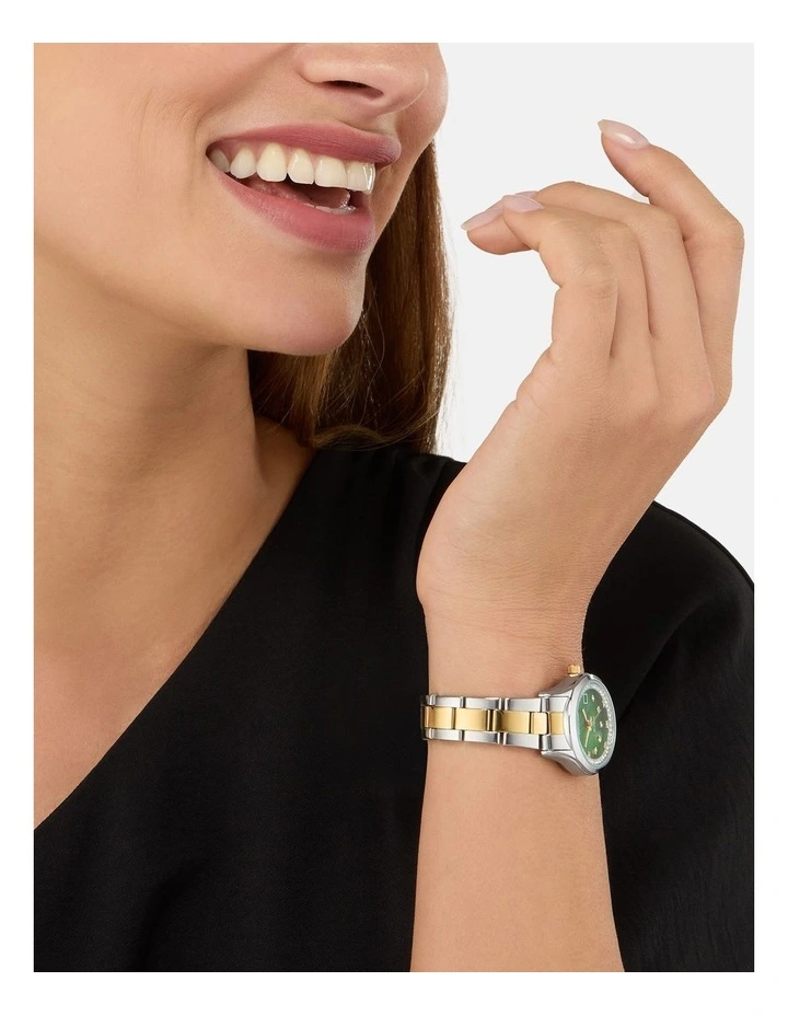 Catherine 27mm Link Two Tone Watch image 2