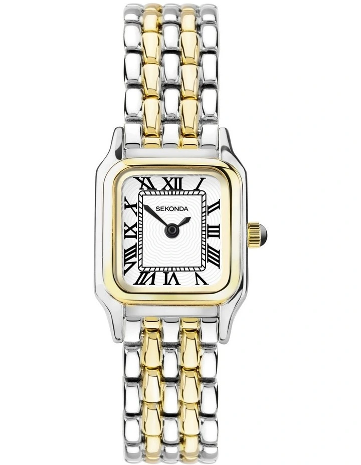 Monica 20mm Link Two Tone Watch image 1