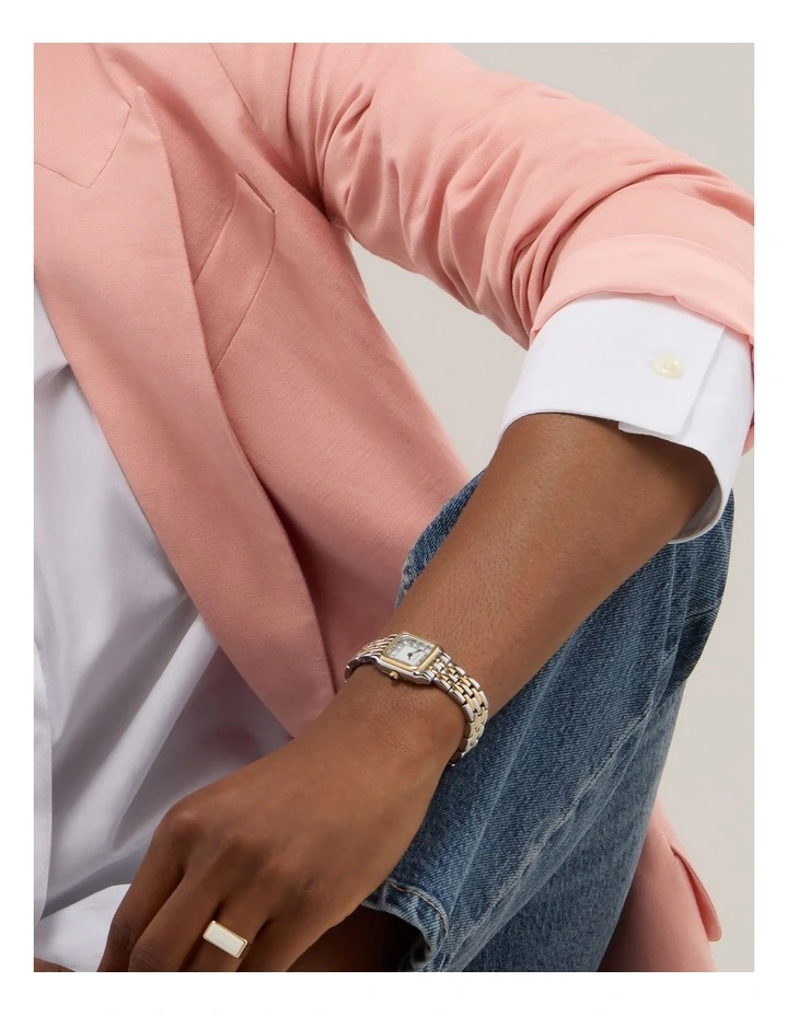 Monica 20mm Link Two Tone Watch image 3