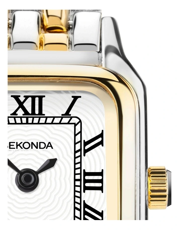 Monica 20mm Link Two Tone Watch image 4