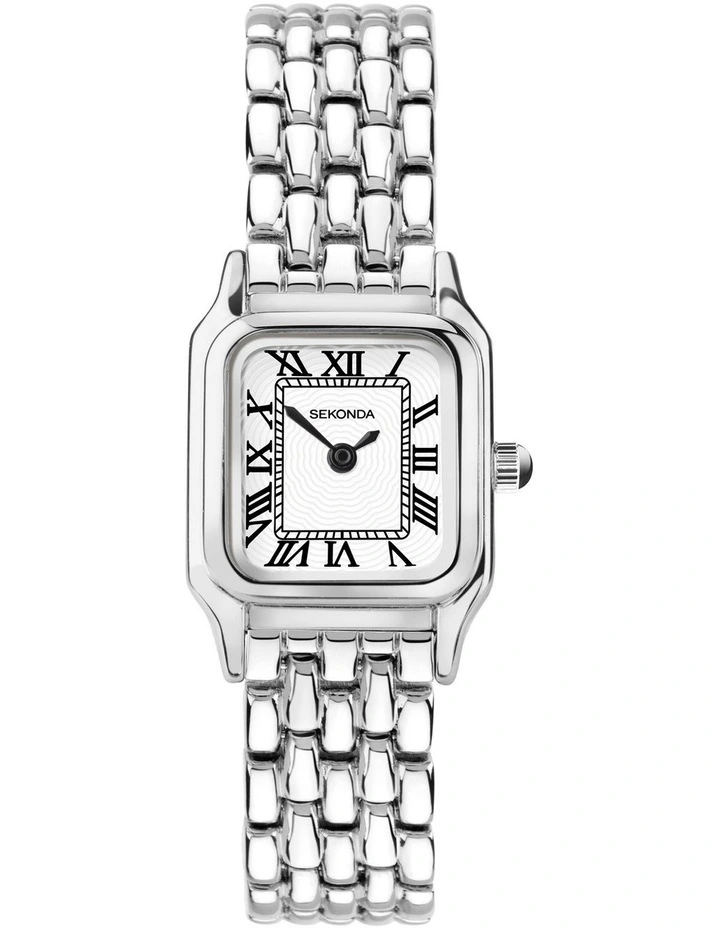 Monica 20mm Link Silver Watch image 1