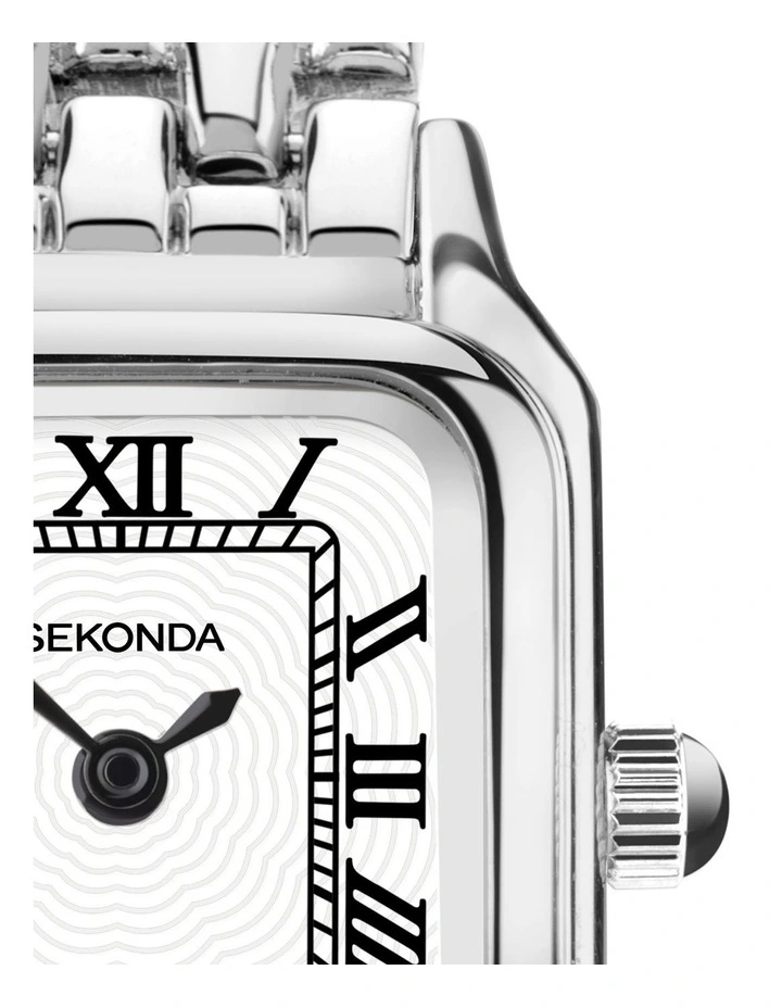 Monica 20mm Link Silver Watch image 3