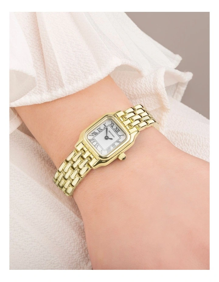 Monica 20mm Link Gold Watch image 2