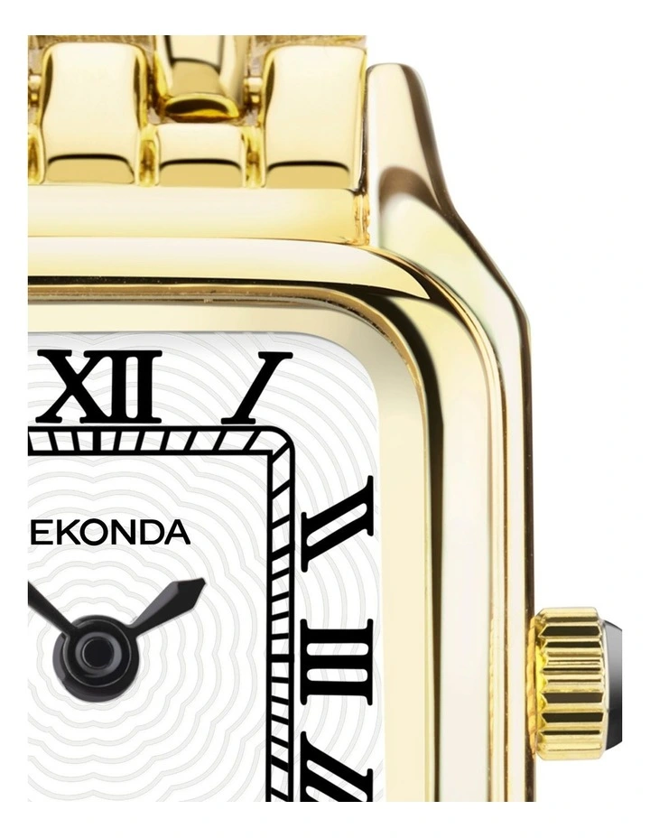 Monica 20mm Link Gold Watch image 3