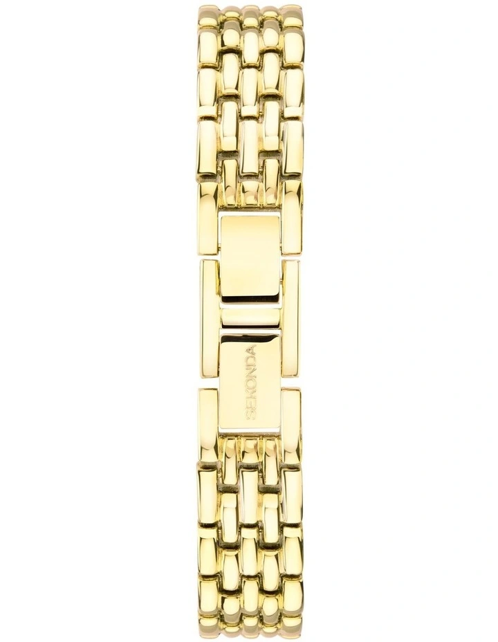 Monica 20mm Link Gold Watch image 4