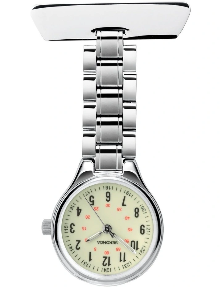 27mm silver Pocket Watch image 1