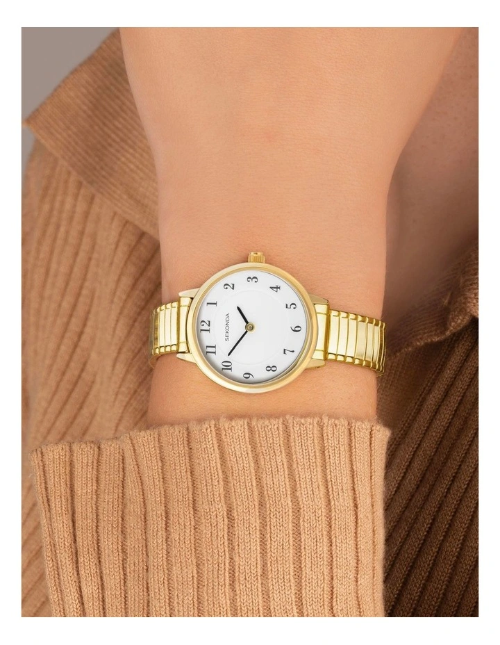 Classic 28mm Expander Gold Watch image 2