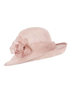 Max Alexander Dusty Pink Cloche Hat MA871DP
