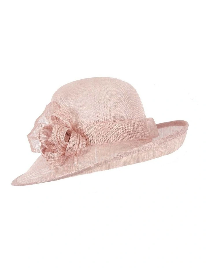 Max Alexander Dusty Pink Cloche Hat MA871DP image 1