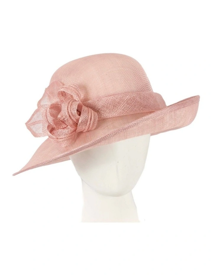 Max Alexander Dusty Pink Cloche Hat MA871DP image 2