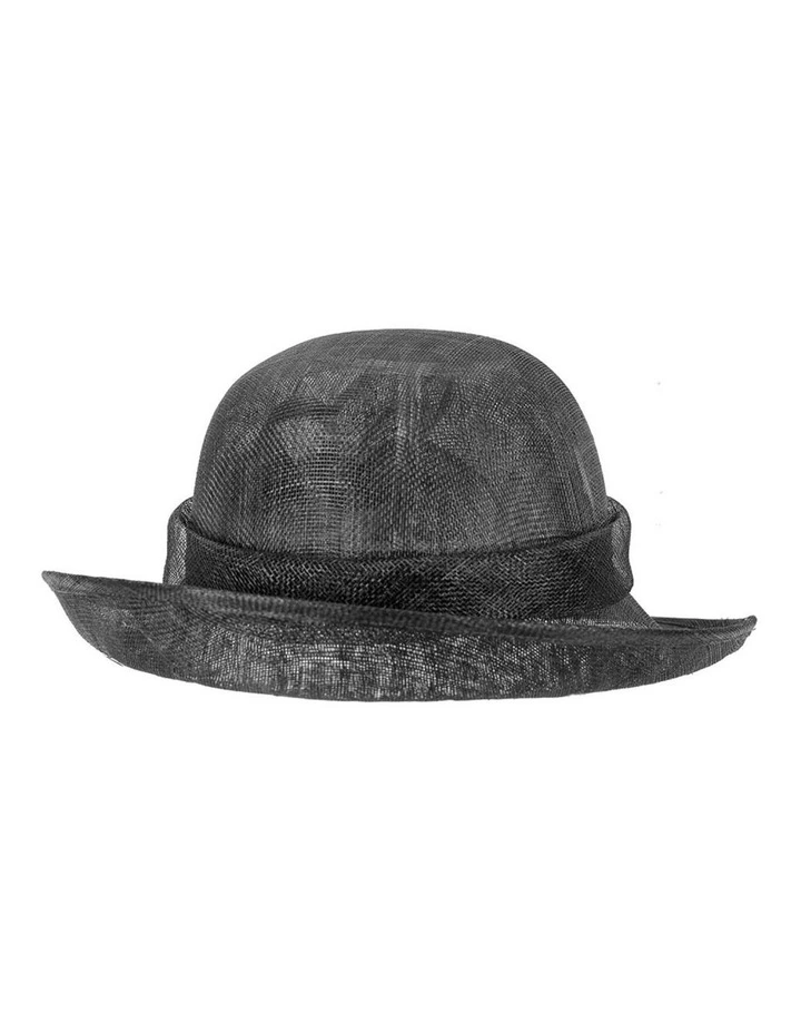 Max Alexander Black Sinamay Cloche Hat MA871 MA871B image 3