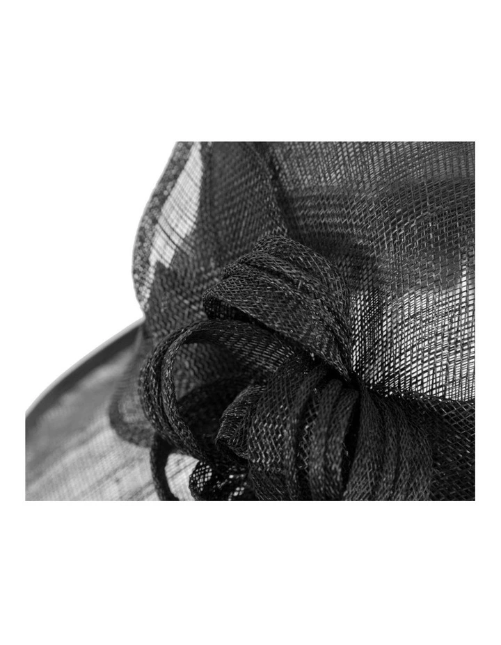Max Alexander Black Sinamay Cloche Hat MA871 MA871B image 5