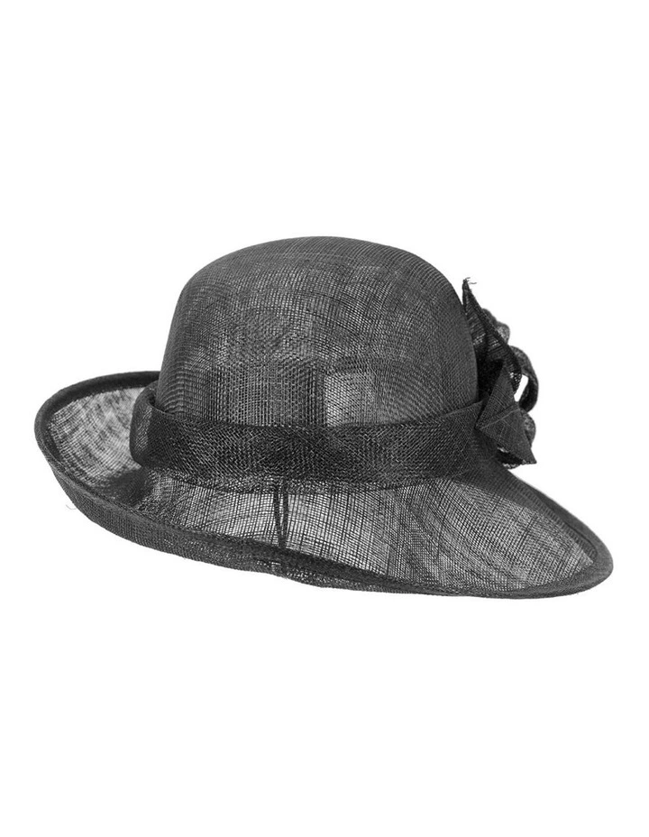 Max Alexander Black Sinamay Cloche Hat MA871 MA871B image 6