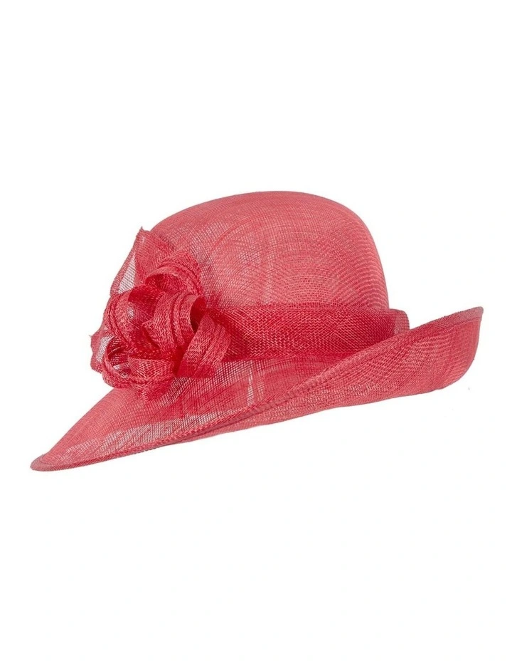 Max Alexander Red cloche hat MA871R - One Size image 1