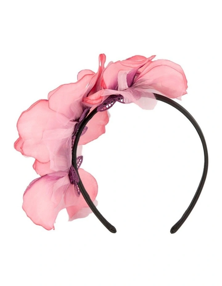 Exclusive Flower S257PI Headband Fascinator in Pink Multi-Tone image 4