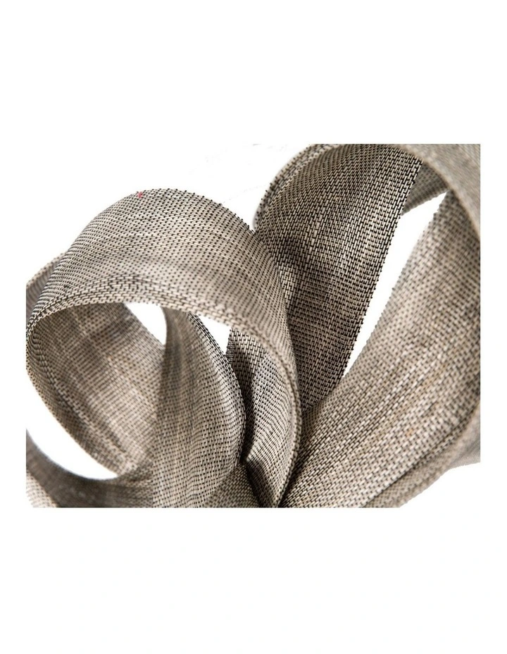 Abaca Loop S288S Racing Fascinator in Silver image 3