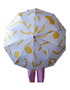 Shapes Umbrella in White
