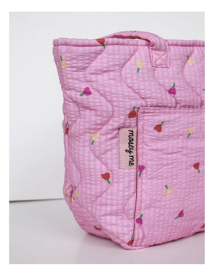 Forget Me Not Quilted Bag in Peony image 3