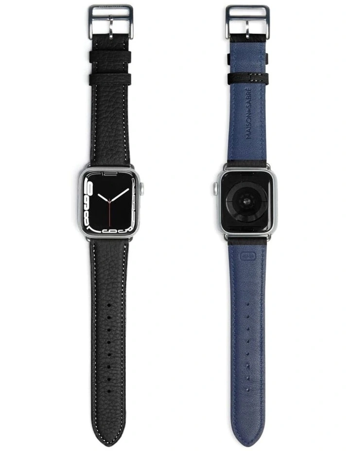 Apple Watch Band (38/40/41mm) in Black Caviar image 6