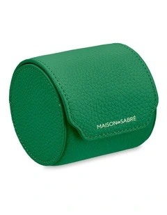 The Watch Roll in Emerald Green