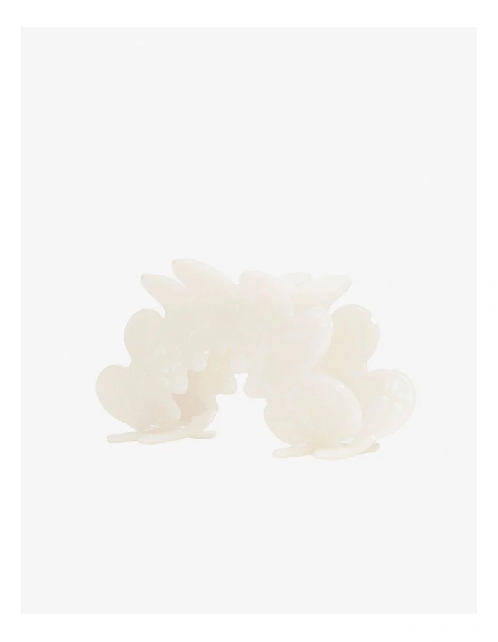 Bubble Hair Claw Clip in Ivory image 2